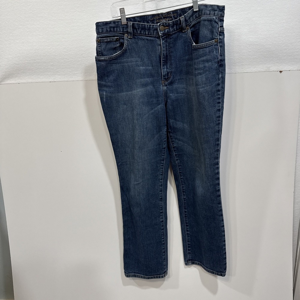 Lauren Ralph Lauren‎ Jean Co Women's Size 12  Blue Wash Jeans Straight Leg